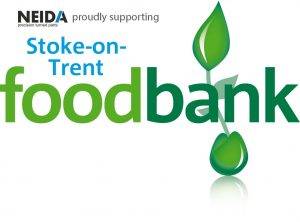 Neida Precision Turned Parts proudly supporting Stoke-On-Trent Foodbank